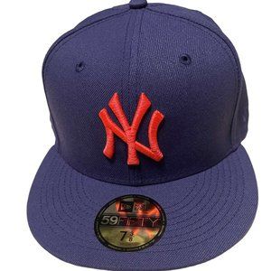 Hat Club Exclusive New York Yankees Daybreakers Purple Pink WS98 size 7 3/8